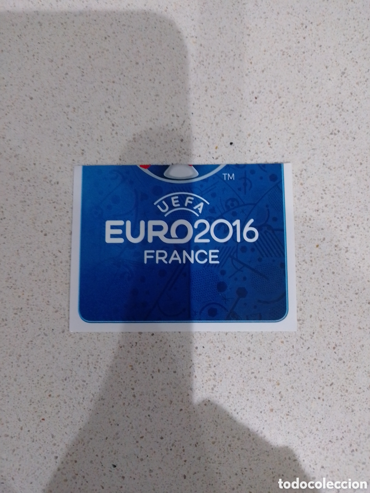 Cromos de F&uacute;tbol: CROMO N&Uacute;MERO 2 LOGO EUROCOPA 2016 FRANCIA. PANINI.