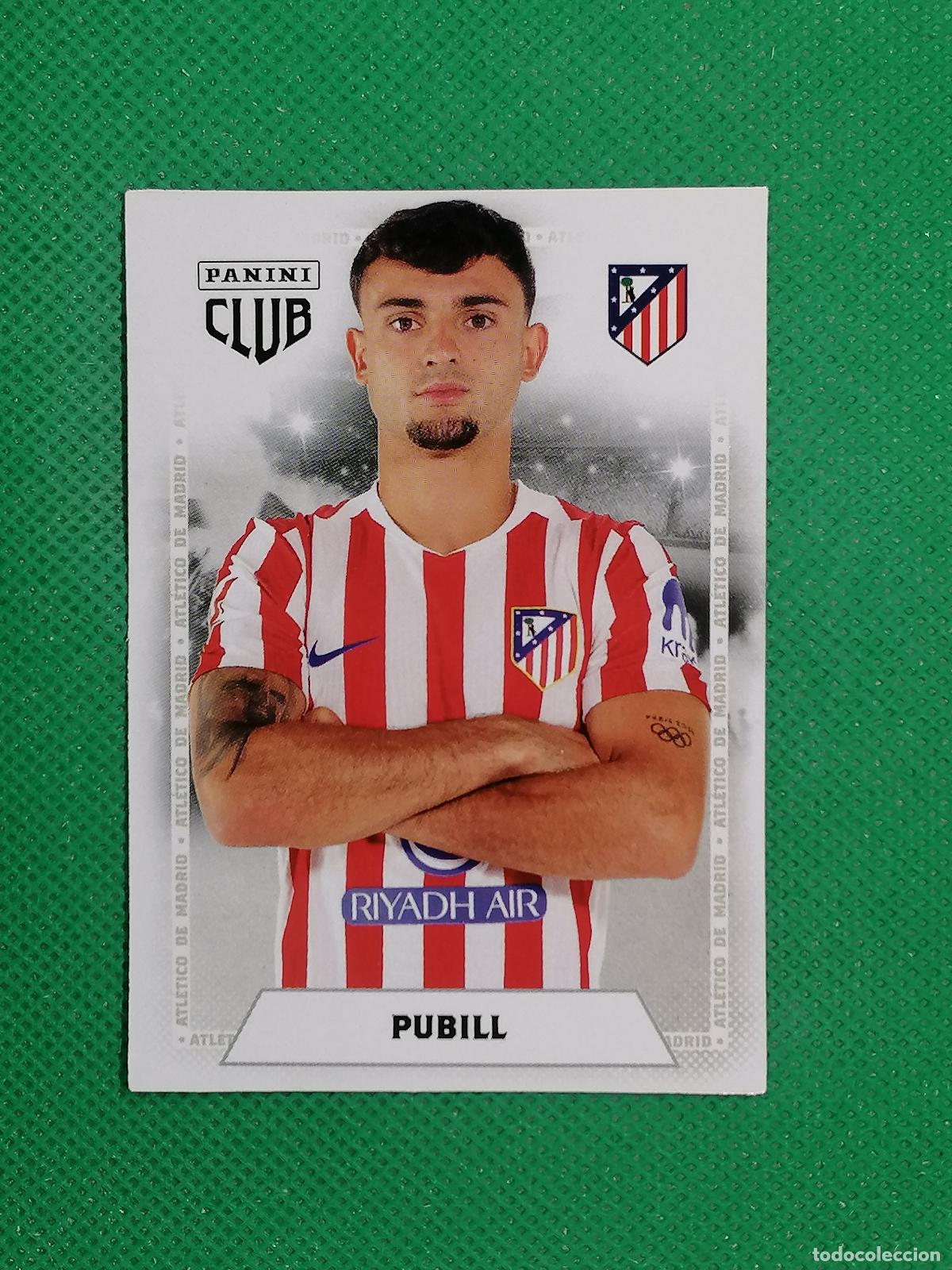 Cromos de F&uacute;tbol: 10 PUBILL BASE CARD ⚽ PANINI CLUB ATLETICO MADRID CARD 25 26 2025 2026 ⚽