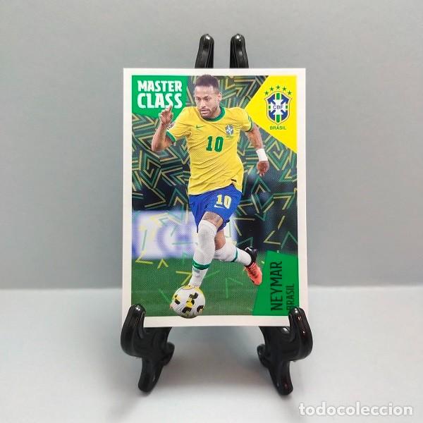 Cromos de F&uacute;tbol: 65 NEYMAR LOS &Iacute;DOLOS DE LA ROJA - CRACKS MUNDIALES CROMO CARREFOUR PANINI 2022 MASTER CLASS BRASIL
