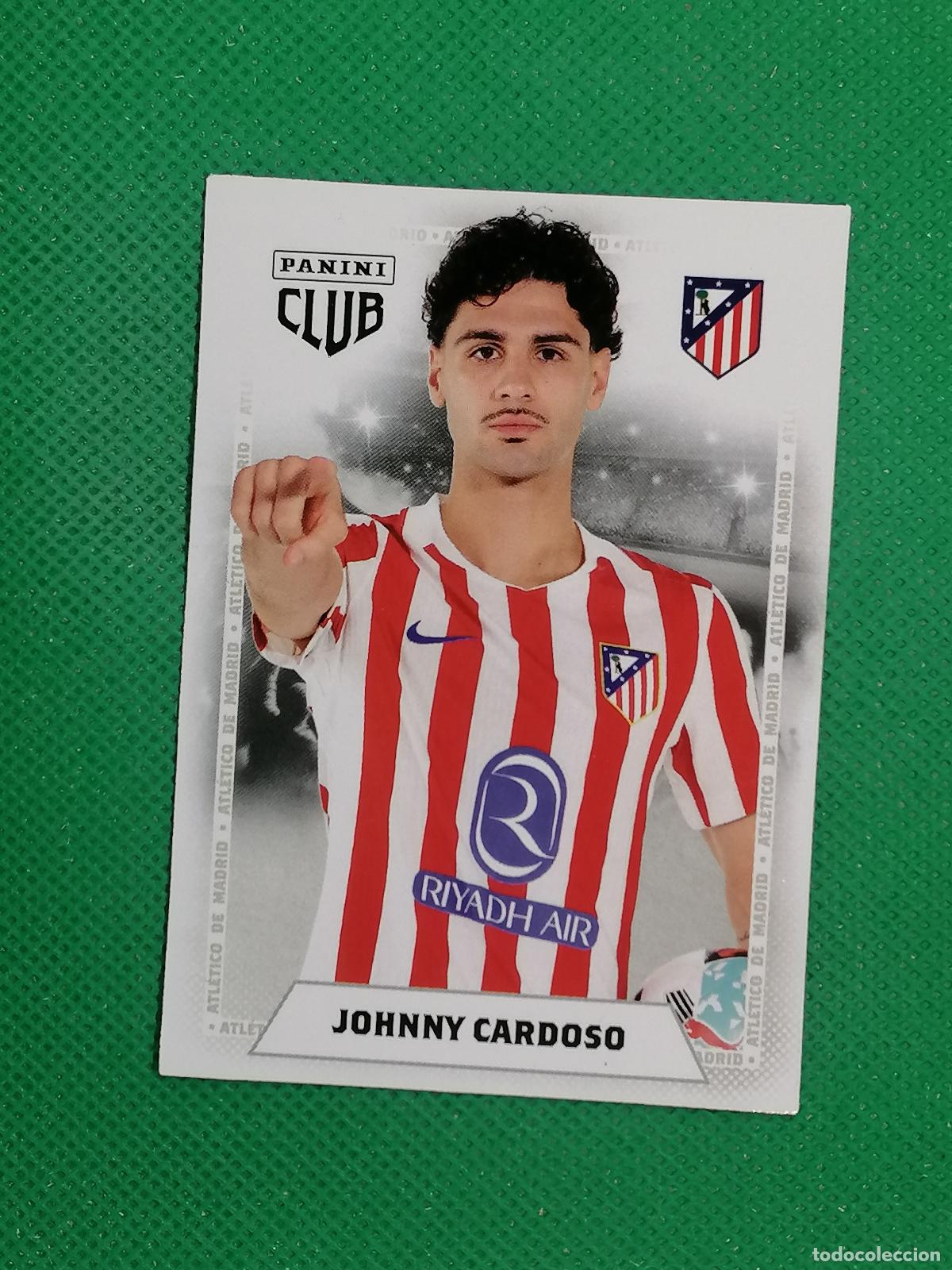 Cromos de F&uacute;tbol: 16 JOHNNY CARDOSO BASE CARD ⚽ PANINI CLUB ATLETICO MADRID CARD 25 26 2025 2026 ⚽
