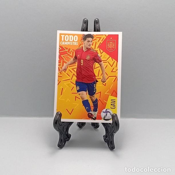 Cromos de F&uacute;tbol: 29 GAVI LOS &Iacute;DOLOS DE LA ROJA - CRACKS MUNDIALES CROMO ADHESIVO CARREFOUR PANINI 2022 TODO CAMPISTAS