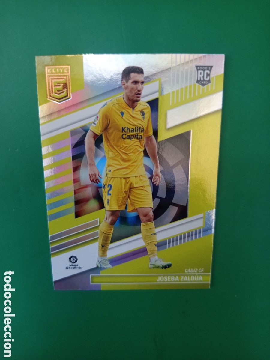 Cartes &agrave; collectionner de Football: ❇️ CROMO ⚽ CARD ZALDUA C&Aacute;DIZ 22 23 2022 2023 ROOKIE CARD ELITE DONRUSS ❇️