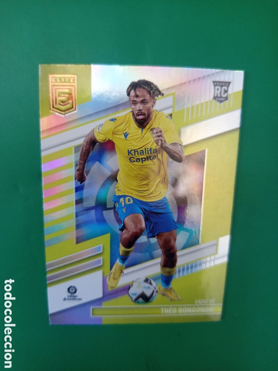 Cartes &agrave; collectionner de Football: ❇️ CROMO ⚽ CARD BONGONDA C&Aacute;DIZ 22 23 2022 2023 ROOKIE CARD ELITE DONRUSS ❇️