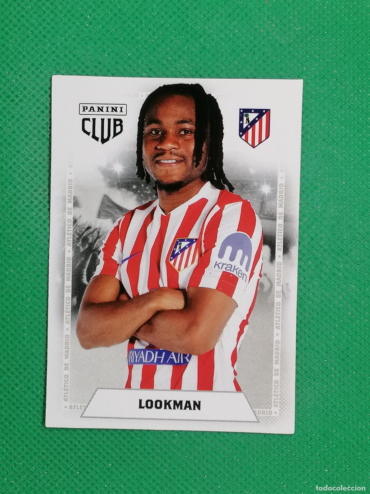 Cromos de F&uacute;tbol: 26 LOOKMAN BASE CARD ⚽ PANINI CLUB ATLETICO MADRID CARD 25 26 2025 2026 ⚽