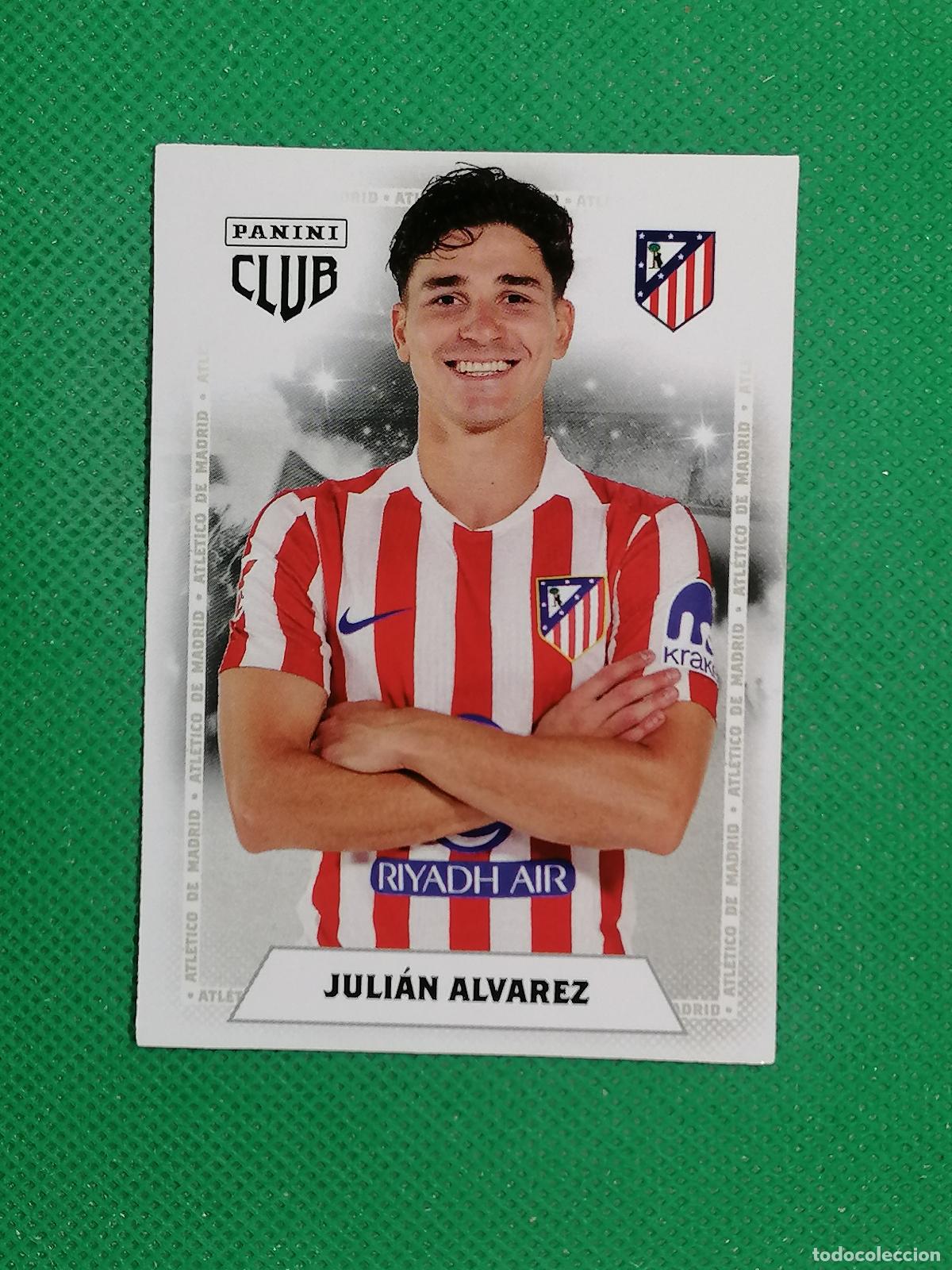 Cromos de F&uacute;tbol: 27 JULIAN ALVAREZ BASE CARD ⚽ PANINI CLUB ATLETICO MADRID CARD 25 26 2025 2026 ⚽