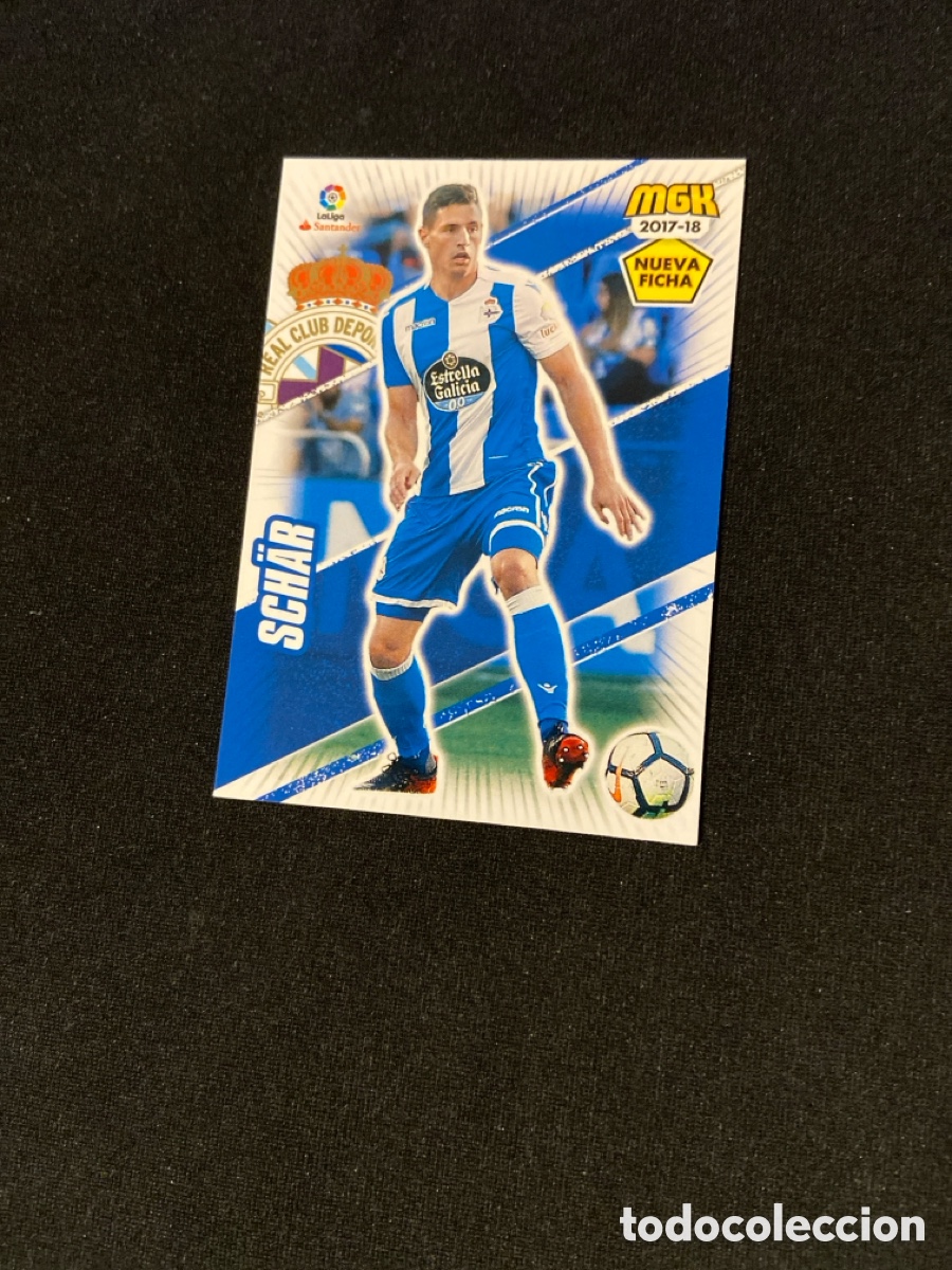 Fu&szlig;ball-Sticker: SCHAR 168 BIS (DEPORTIVO CORU&Ntilde;A)