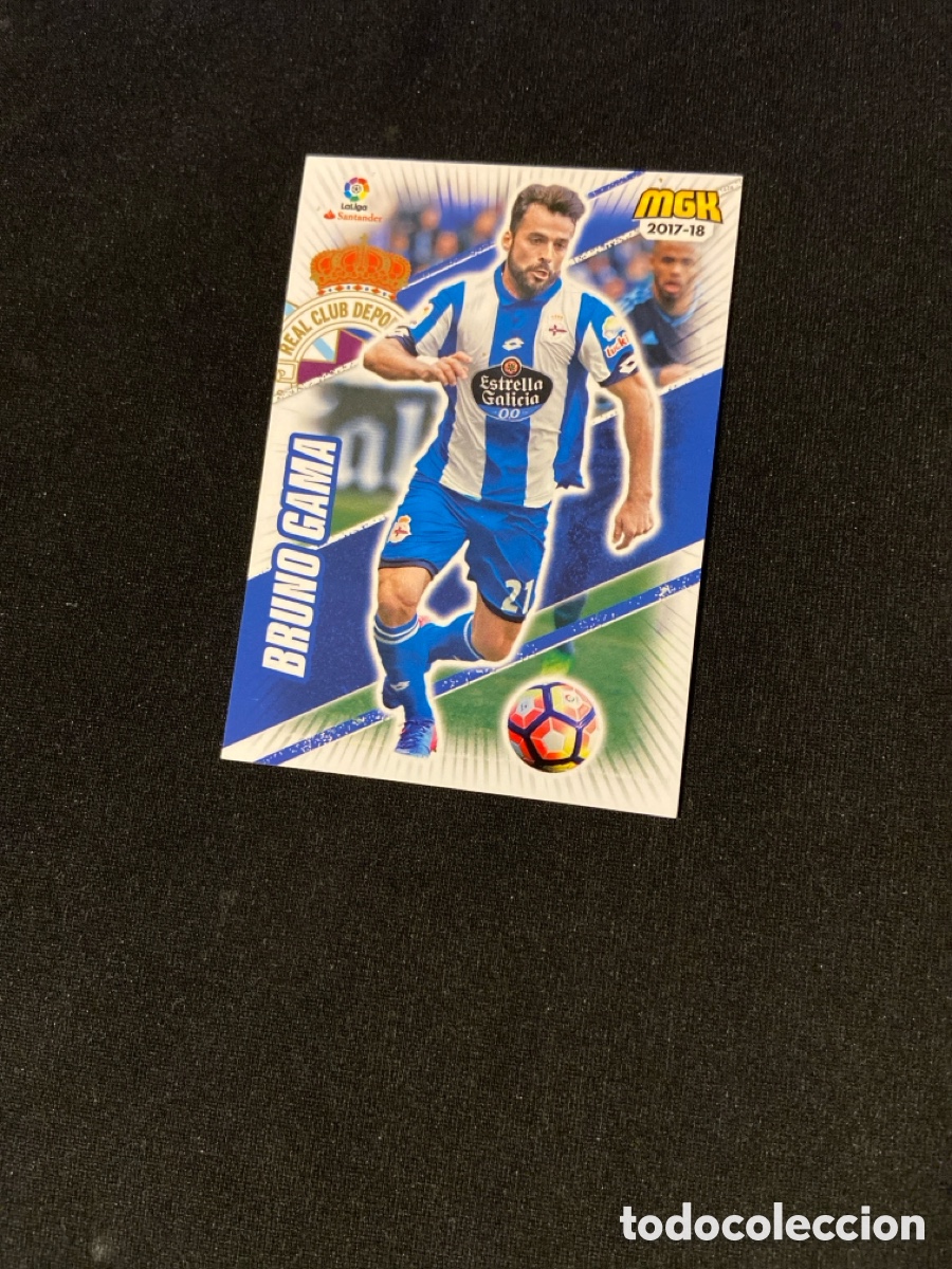 Figurine di Calcio: BRUNO GAMA 178 (DEPORTIVO CORU&Ntilde;A)