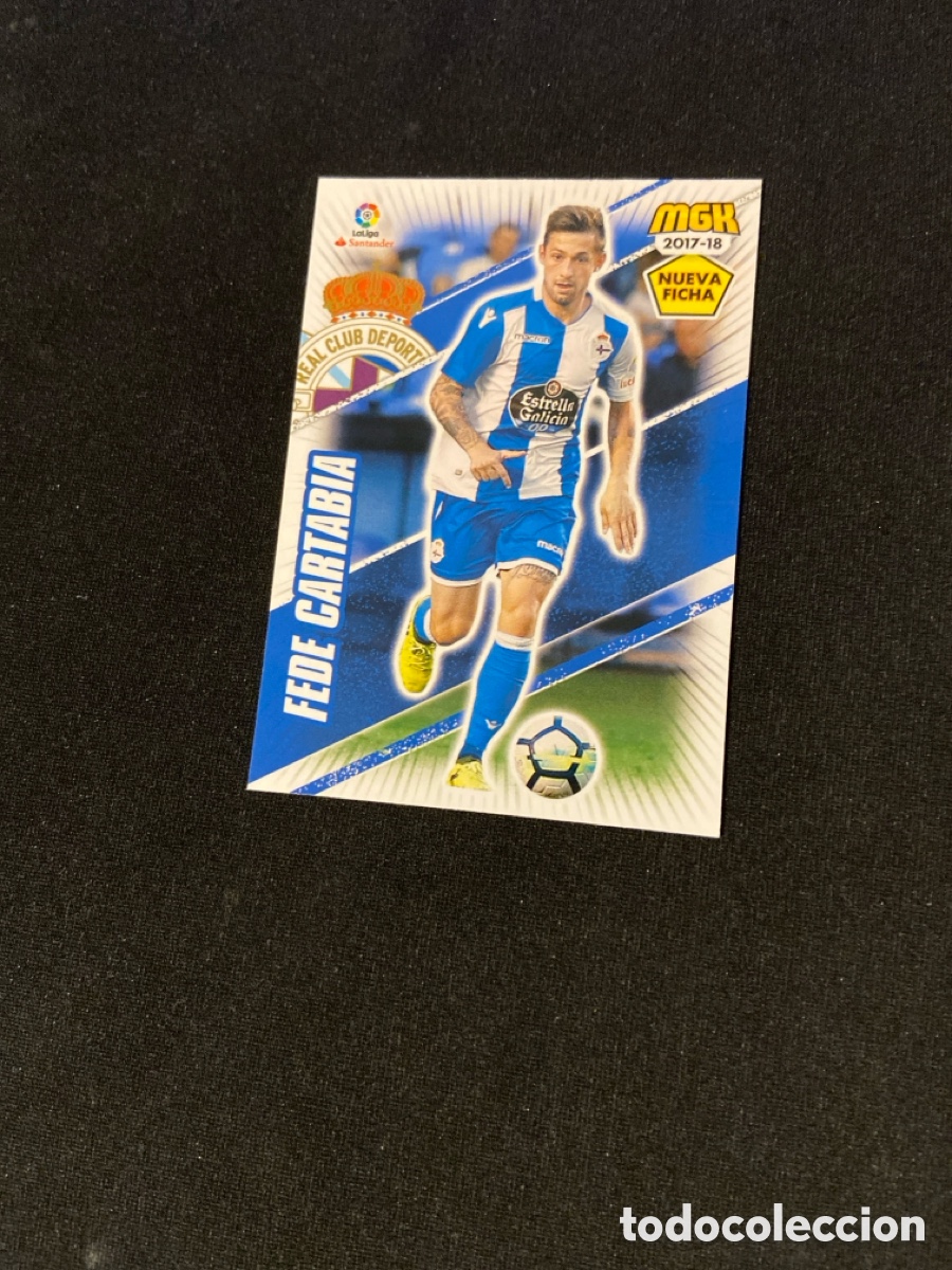 Figurine di Calcio: FEDE CARTABIA 178 BIS (DEPORTIVO CORU&Ntilde;A)