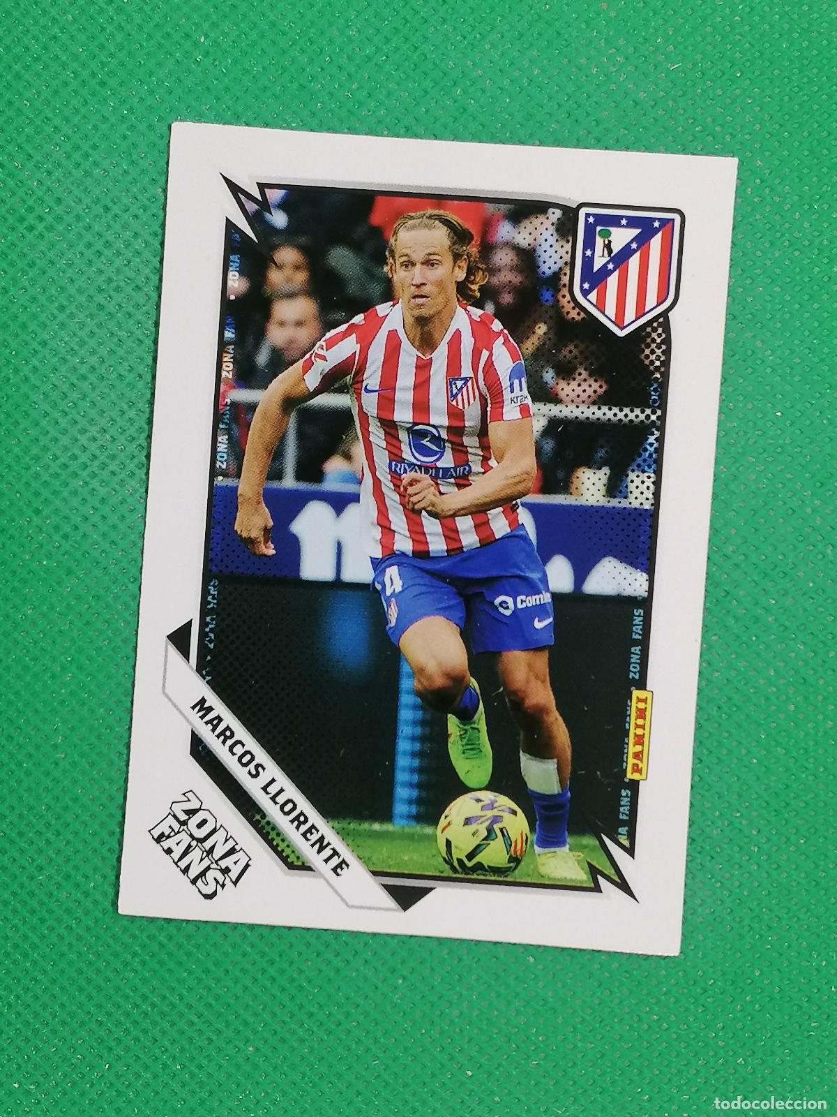 Cromos de F&uacute;tbol: 30 MARCOS LLORENTE ZONA FANS ⚽ PANINI CLUB ATLETICO MADRID CARD 25 26 2025 2026 ⚽