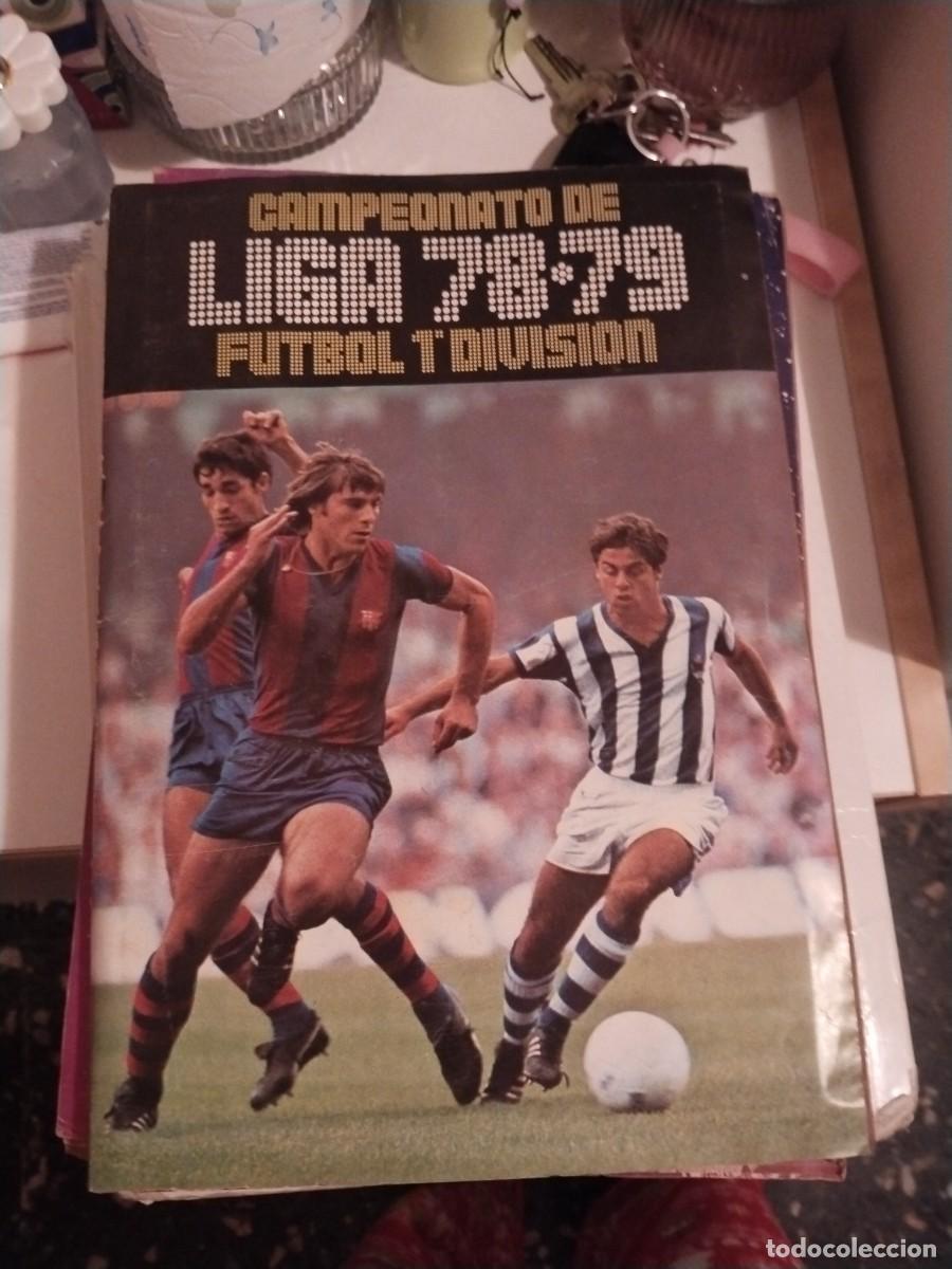 Cromos de F&uacute;tbol: Album de futbol liga 78-79 completo