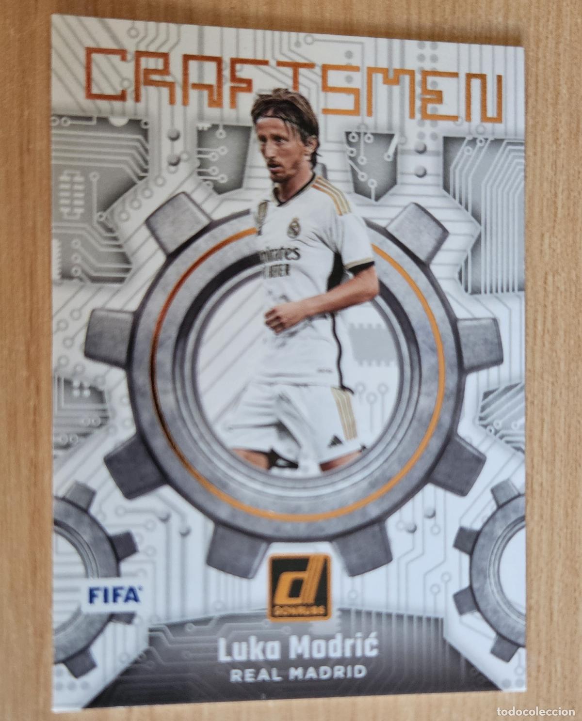 Cromos de F&uacute;tbol: 20 Luka Modric (Real Madrid). Cromo Panini Donruss FIFA 2023-2024 (23-24). Craftsmen