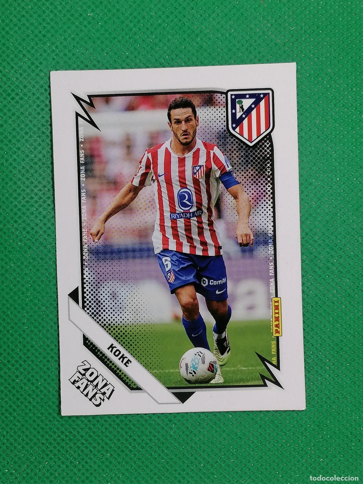 Cromos de F&uacute;tbol: 35 KOKE ZONA FANS ⚽ PANINI CLUB ATLETICO MADRID CARD 25 26 2025 2026 ⚽
