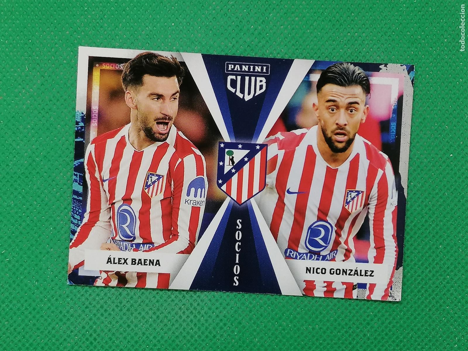 Cromos de F&uacute;tbol: 46 NICO GONZALEZ ALEX BAENA SOCIOS ⚽ PANINI CLUB ATLETICO MADRID CARD 25 26 2025 2026 ⚽