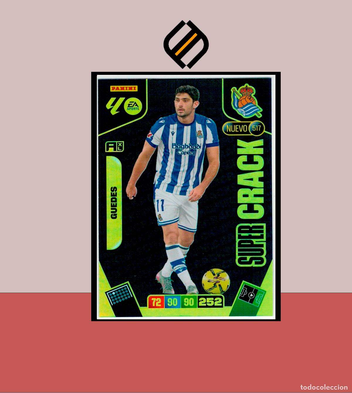 Cromos de F&uacute;tbol: ADRENALYN XL 2025 2026 PANINI N&ordm; 517 GUEDES REAL SOCIEDAD 2 EDICI&Oacute;N SUPER CRACKS CARD LIGA ALB&Uacute;M