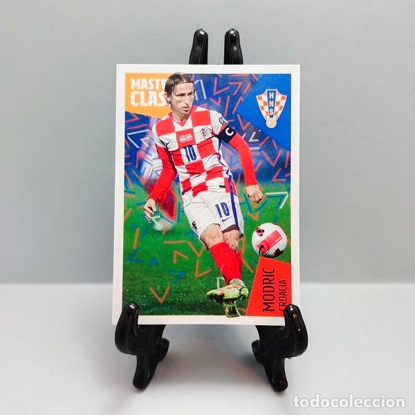 Figurine di Calcio: 62 MODRIC LOS &Iacute;DOLOS DE LA ROJA - CRACKS MUNDIALES CARREFOUR PANINI 2022 MASTER CLASS CROACIA