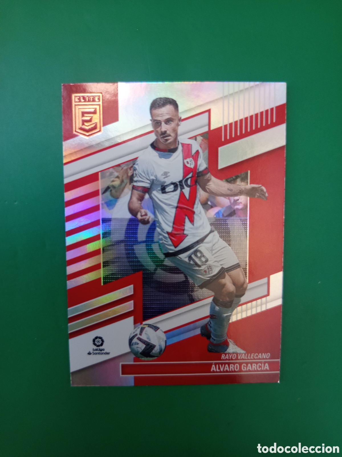 Football Stickers: ❇️ CROMO ⚽ CARD &Aacute;LVARO GARC&Iacute;A RAYO VALLECANO 22 23 2022 2023 ELITE DONRUSS ❇️
