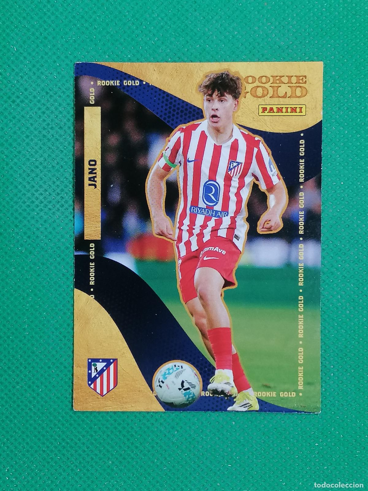 Cromos de F&uacute;tbol: 60 JANO ROOKIE GOLD ⚽ PANINI CLUB ATLETICO MADRID CARD 25 26 2025 2026 ⚽