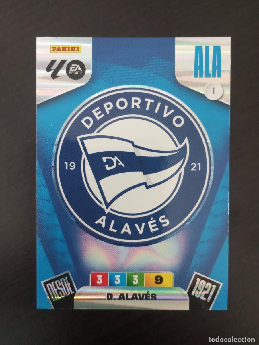 Cromos de F&uacute;tbol: CARD ADRENALYN XL PANINI 2025-2026 25 26 ESCUDO ALAVES 1