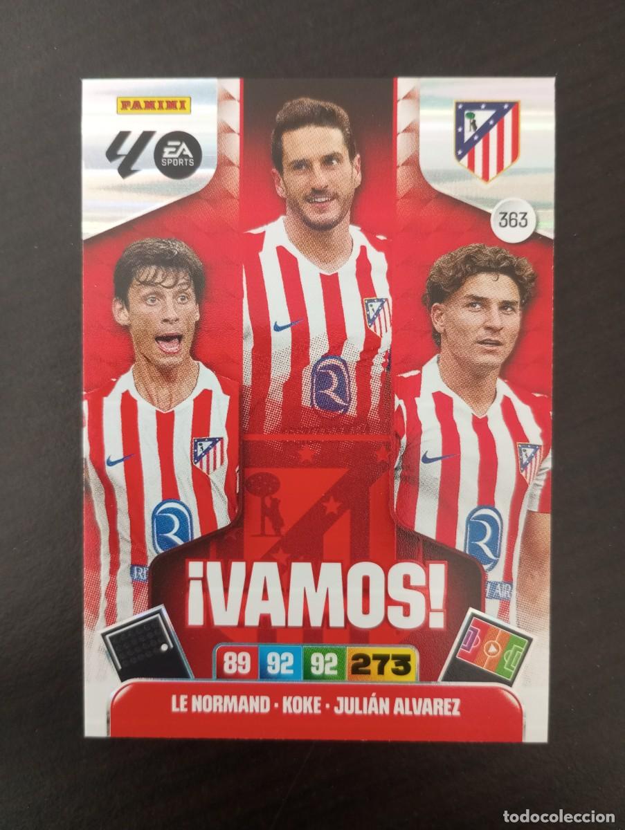 Cromos de F&uacute;tbol: CARD ADRENALYN XL PANINI 2025-2026 25 26 VAMOS ATLETICO DE MADRID 363