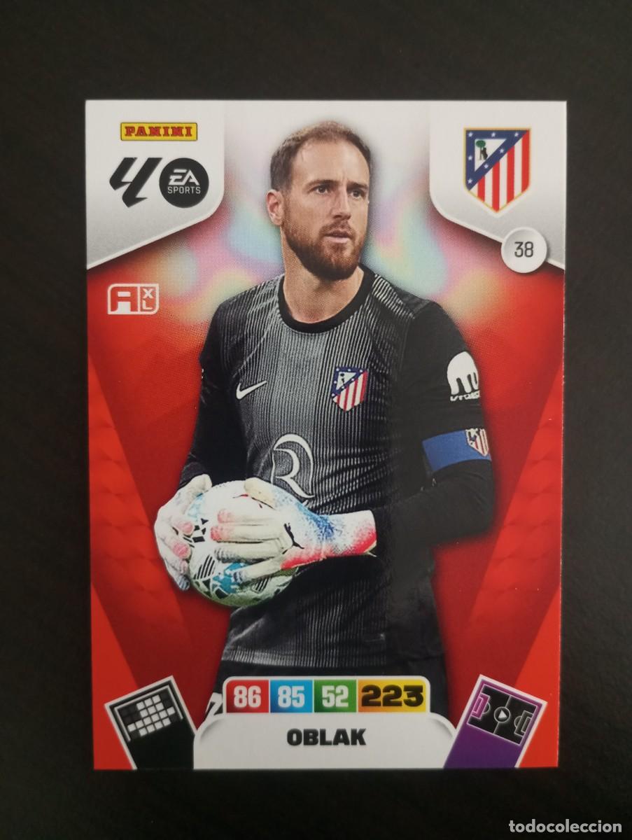 Cromos de F&uacute;tbol: CARD ADRENALYN XL PANINI 2025-2026 25 26 REGULAR OBLAK ATLETICO MADRID 38