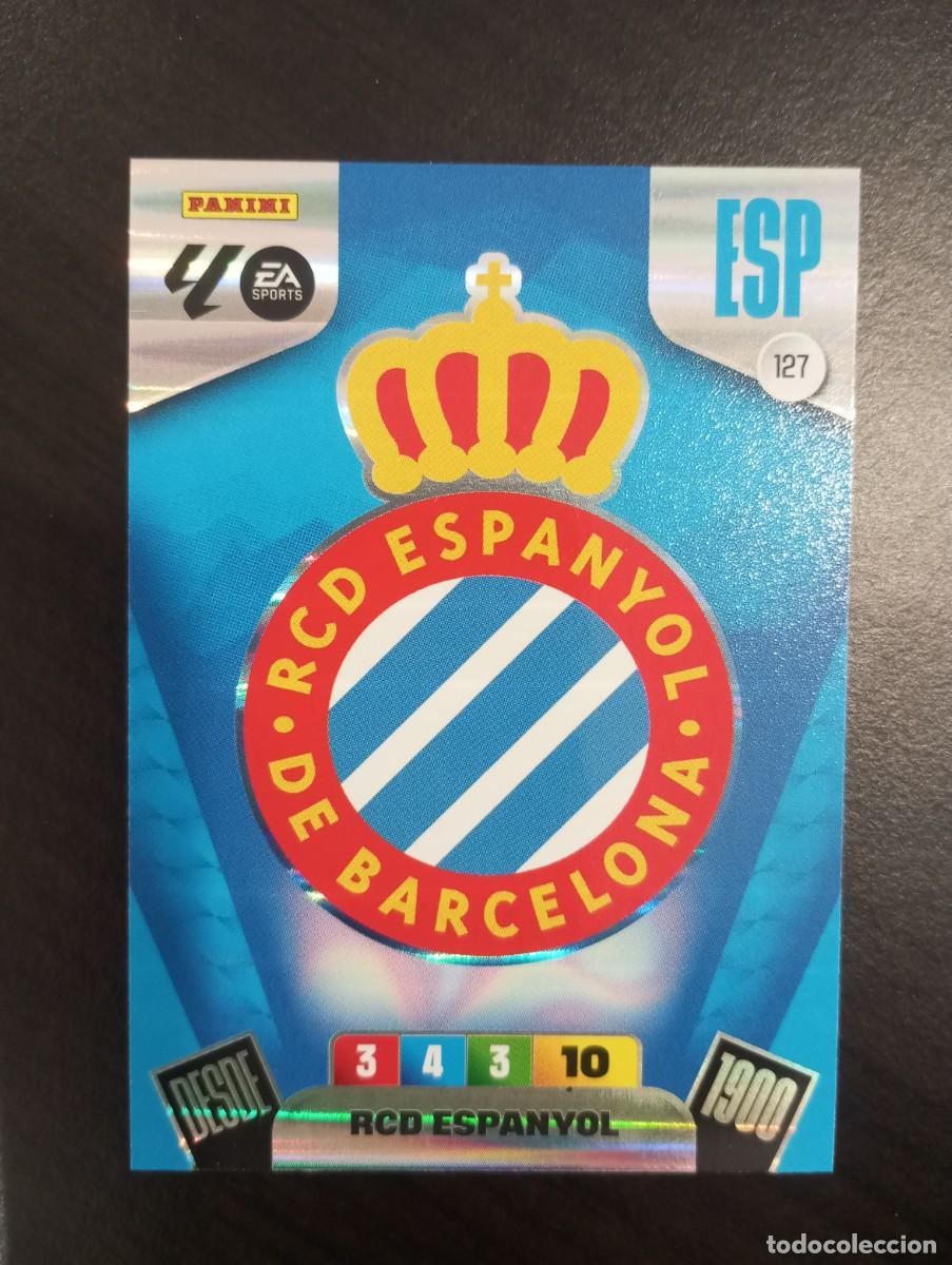Cromos de F&uacute;tbol: CARD ADRENALYN XL PANINI 2025-2026 25 26 ESCUDO ESPA&Ntilde;OL ESPANYOL 127