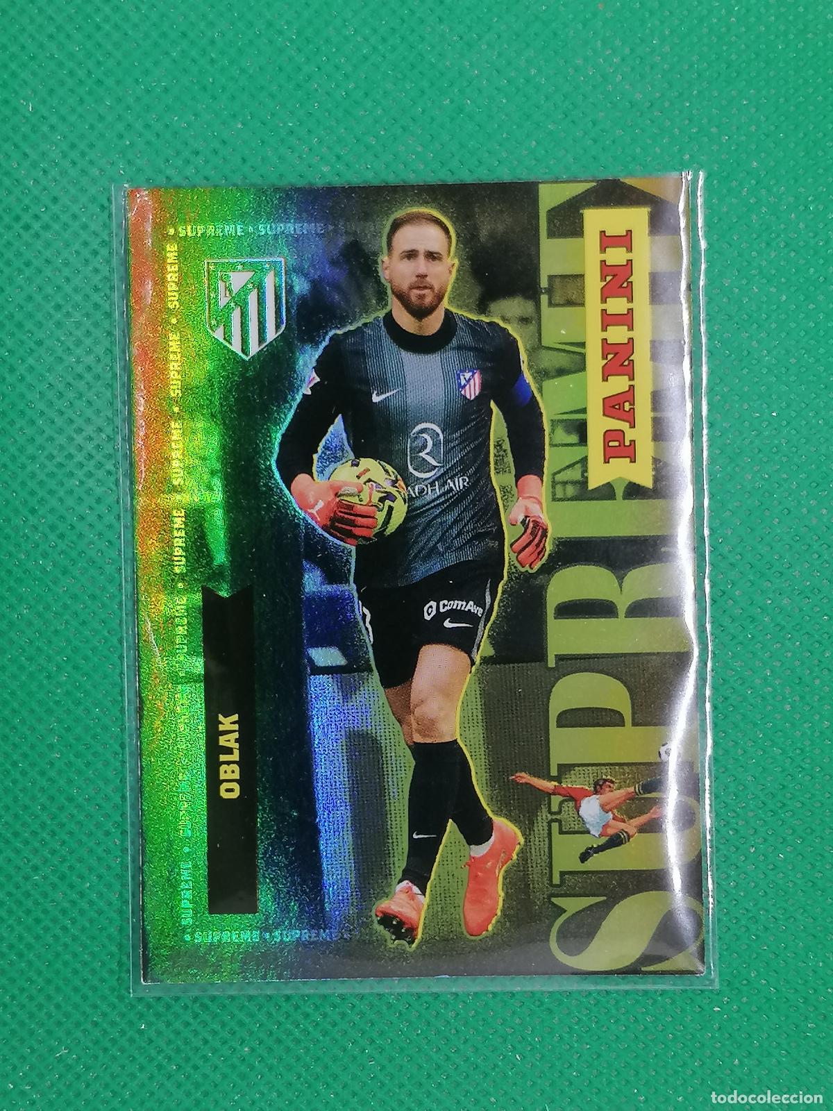 Cromos de F&uacute;tbol: S1 OBLAK SUPREME ⚽ PANINI CLUB ATLETICO MADRID CARD 25 26 2025 2026 ⚽