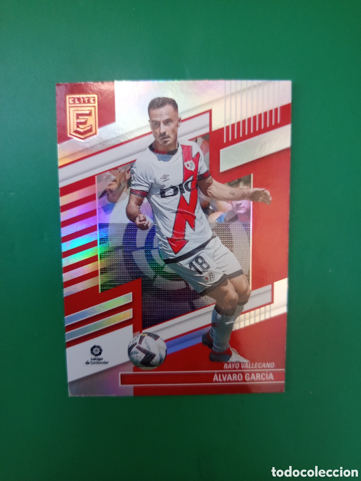Cromos de F&uacute;tbol: ❇️ CROMO ⚽ CARD &Aacute;LVARO GARC&Iacute;A RAYO VALLECANO 22 23 2022 2023 ELITE DONRUSS ❇️