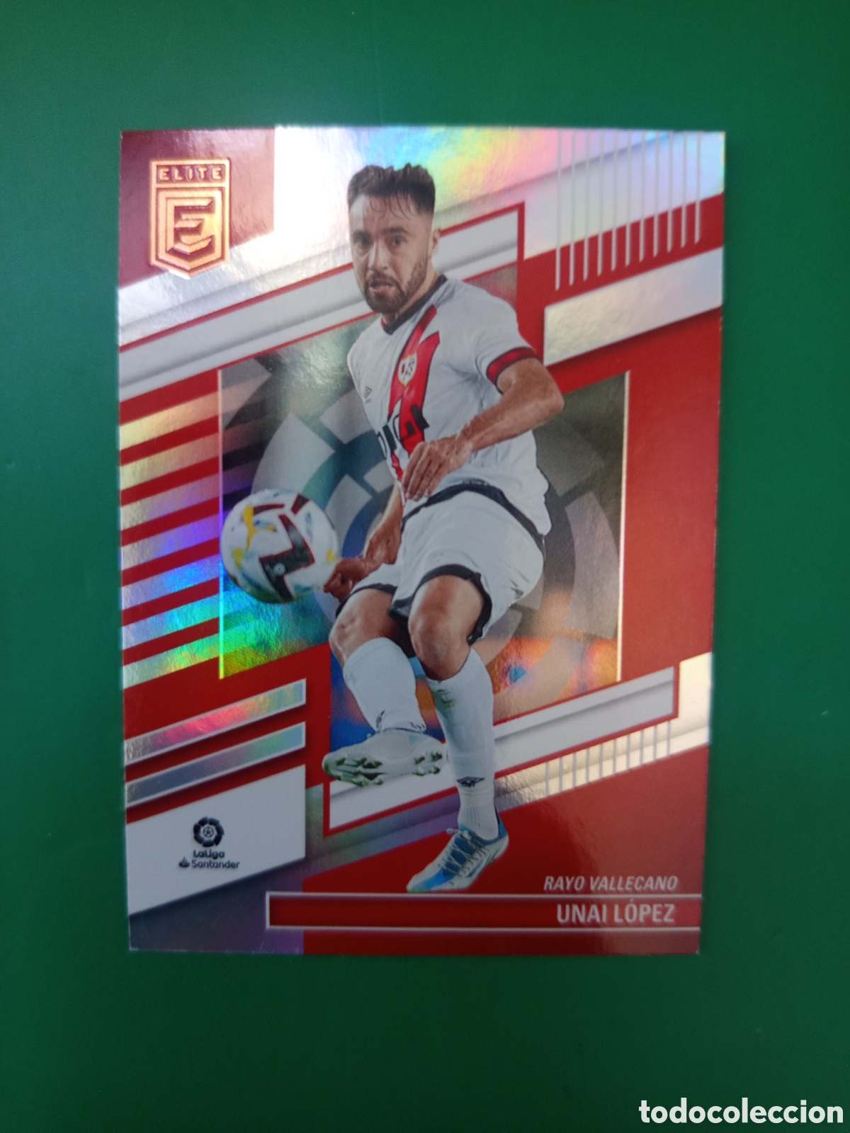 Cromos de F&uacute;tbol: ❇️ CROMO ⚽ CARD UNAI L&Oacute;PEZ RAYO VALLECANO 22 23 2022 2023 ELITE DONRUSS ❇️