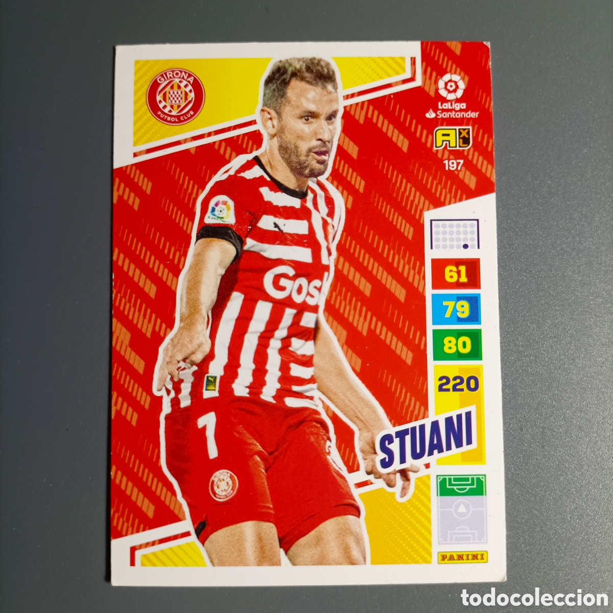Cromos de F&uacute;tbol: ADRENALYN. LIGA 2022-2023 (GIRONA) №197 STUANI