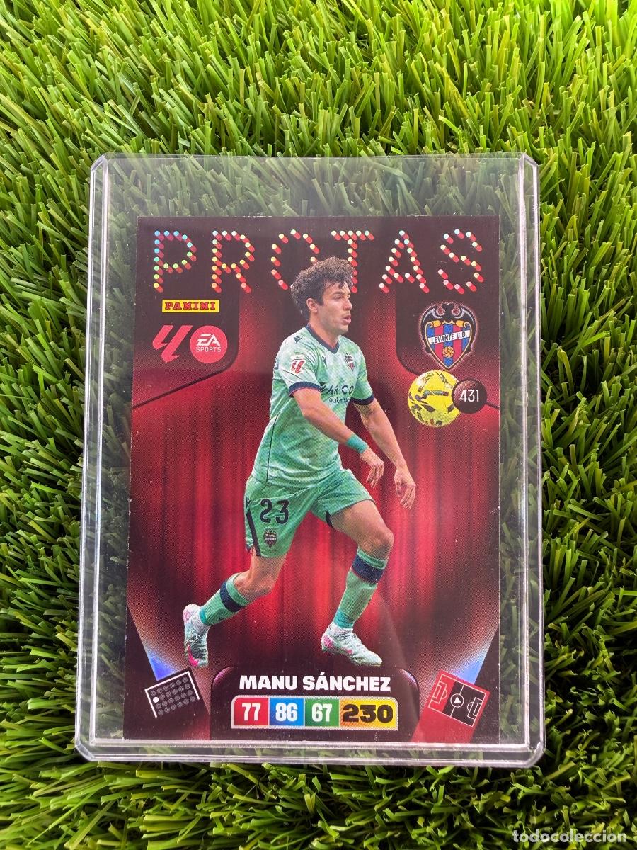 Cromos de F&uacute;tbol: N&ordm; 431 Manu S&aacute;nchez Protas Levante UD Adrenalyn XL 25 26