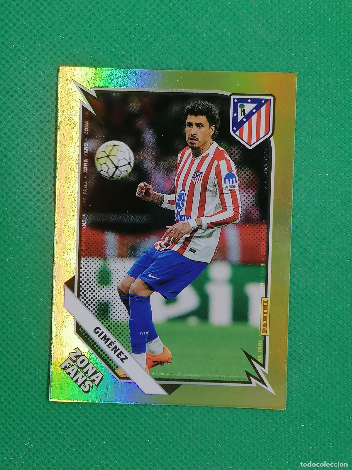 Cromos de F&uacute;tbol: KO 33 K033 GIMENEZ KROMIX ZONA FANS ⚽ PANINI CLUB ATLETICO MADRID CARD 25 26 2025 2026 ⚽