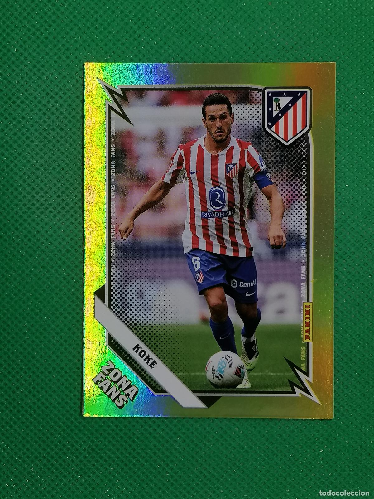 Cromos de F&uacute;tbol: KO 35 K035 KOKE KROMIX ZONA FANS ⚽ PANINI CLUB ATLETICO MADRID CARD 25 26 2025 2026 ⚽