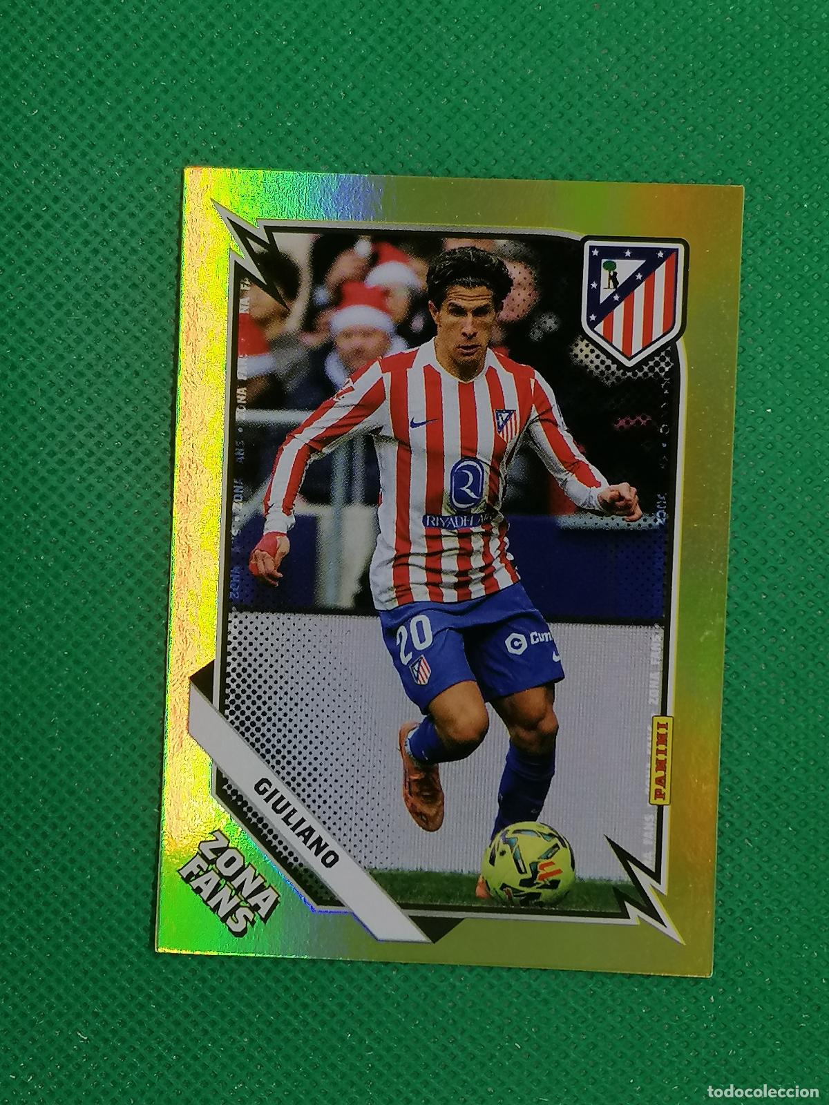 Cromos de F&uacute;tbol: KO 39 K039 GIULIANO SIMEONE KROMIX ZONA FANS ⚽ PANINI CLUB ATLETICO MADRID CARD 25 26 2025 2026 ⚽