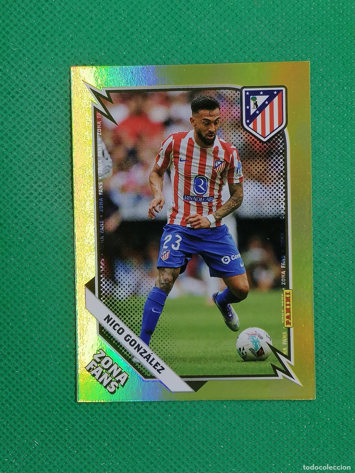 Cromos de F&uacute;tbol: KO 40 K040 NICO GONZALEZ KROMIX ZONA FANS ⚽ PANINI CLUB ATLETICO MADRID CARD 25 26 2025 2026 ⚽