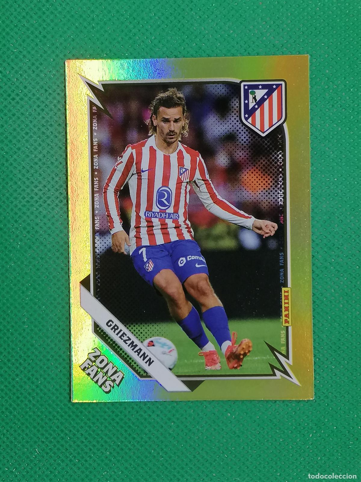 Cromos de F&uacute;tbol: KO 41 K041 GRIEZMANN KROMIX ZONA FANS ⚽ PANINI CLUB ATLETICO MADRID CARD 25 26 2025 2026 ⚽