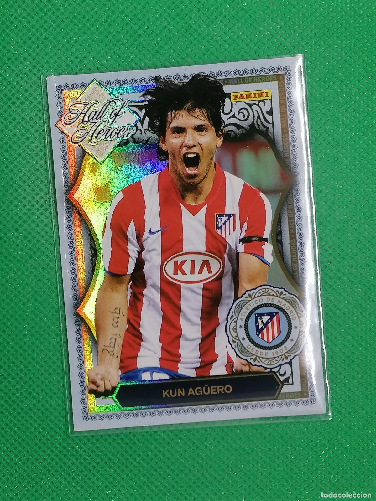 Cromos de F&uacute;tbol: HH7 KUN AG&Uuml;ERO HALL OF HEROES ⚽ PANINI CLUB ATLETICO MADRID CARD 25 26 2025 2026 ⚽