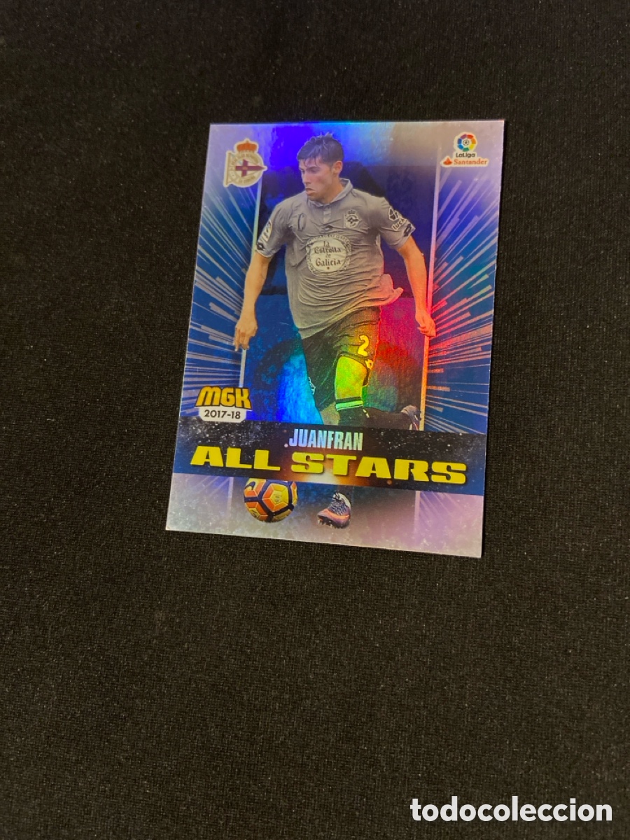 Cromos de F&uacute;tbol: JUANFRAN 187 ALL STARS (DEPORTIVO CORU&Ntilde;A)