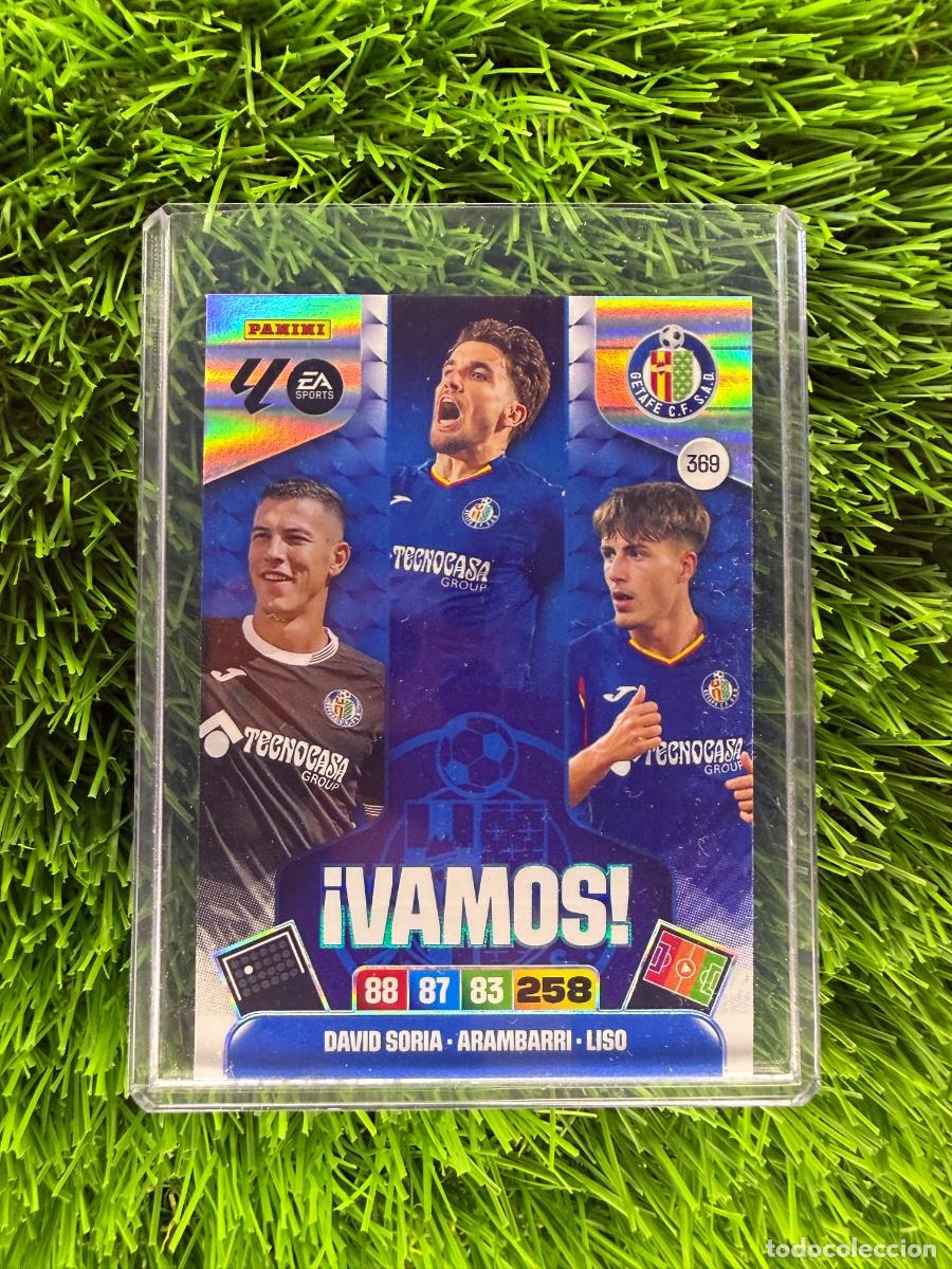 Figurine di Calcio: N&ordm; 369 David Soria - Arambarri - Liso &iexcl;Vamos! Getafe CF Adrenalyn XL 25 26