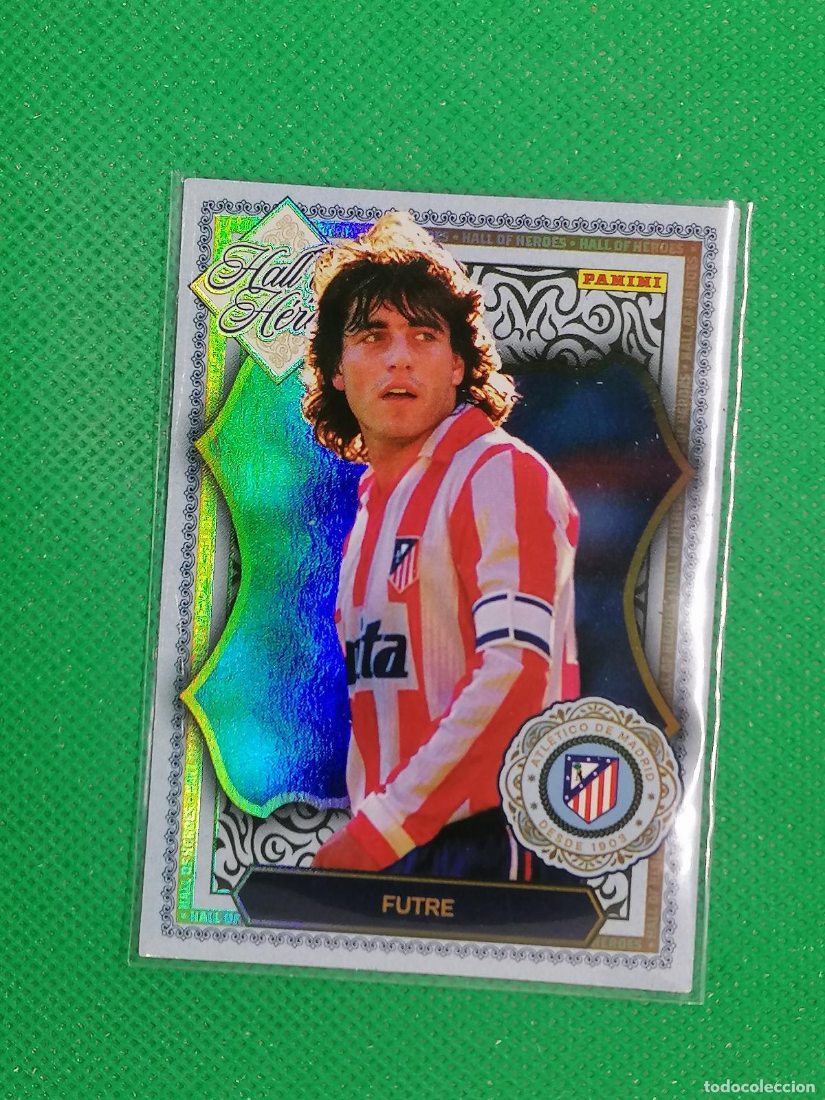 Cromos de F&uacute;tbol: HH1 FUTRE HALL OF HEROES ⚽ PANINI CLUB ATLETICO MADRID CARD 25 26 2025 2026 ⚽