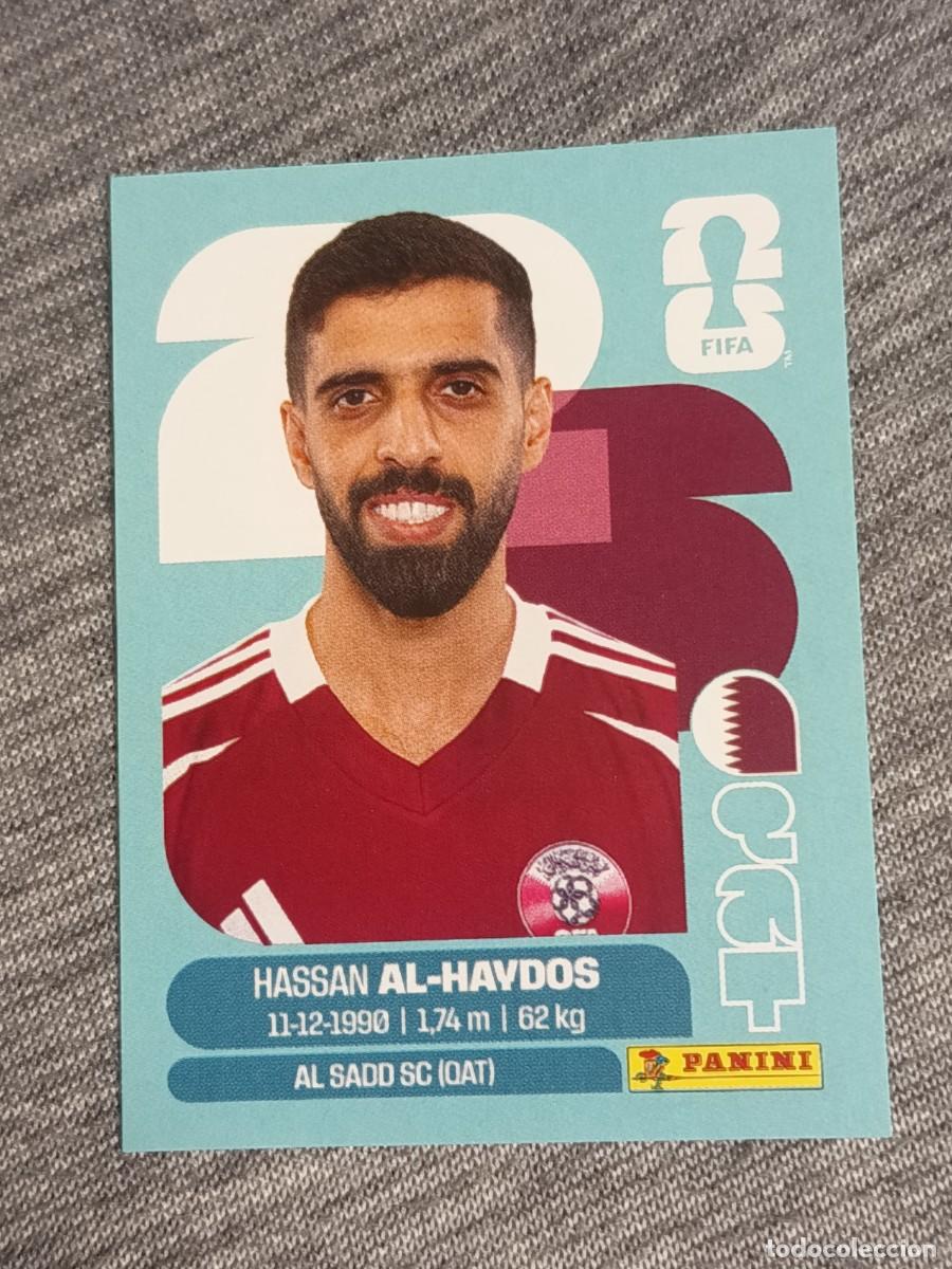 Cromos de F&uacute;tbol: AL-HAYDOS QAT 16 STICKER MUNDIAL 2026 PANINI FIFA WORLD CUP NUEVO