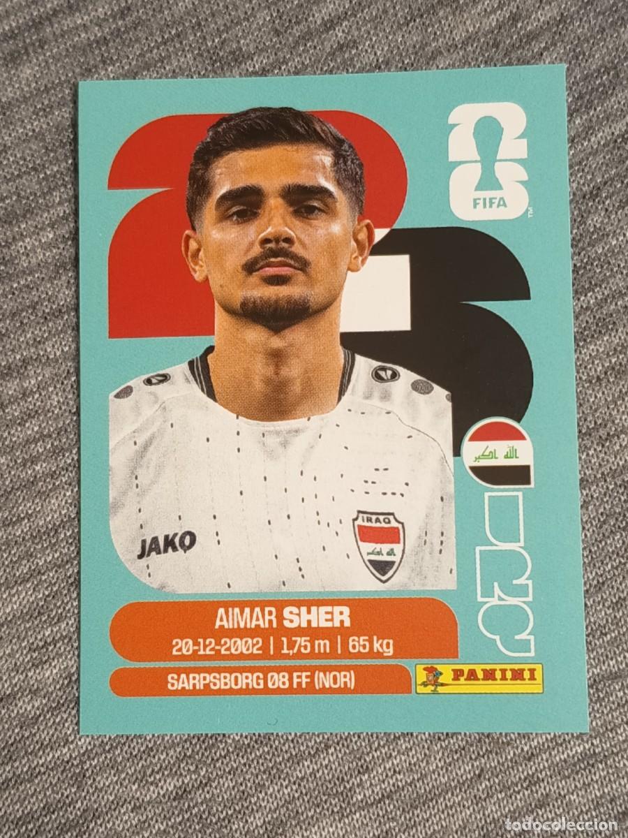Cromos de F&uacute;tbol: SHER IRQ 15 STICKER MUNDIAL 2026 PANINI FIFA WORLD CUP NUEVO