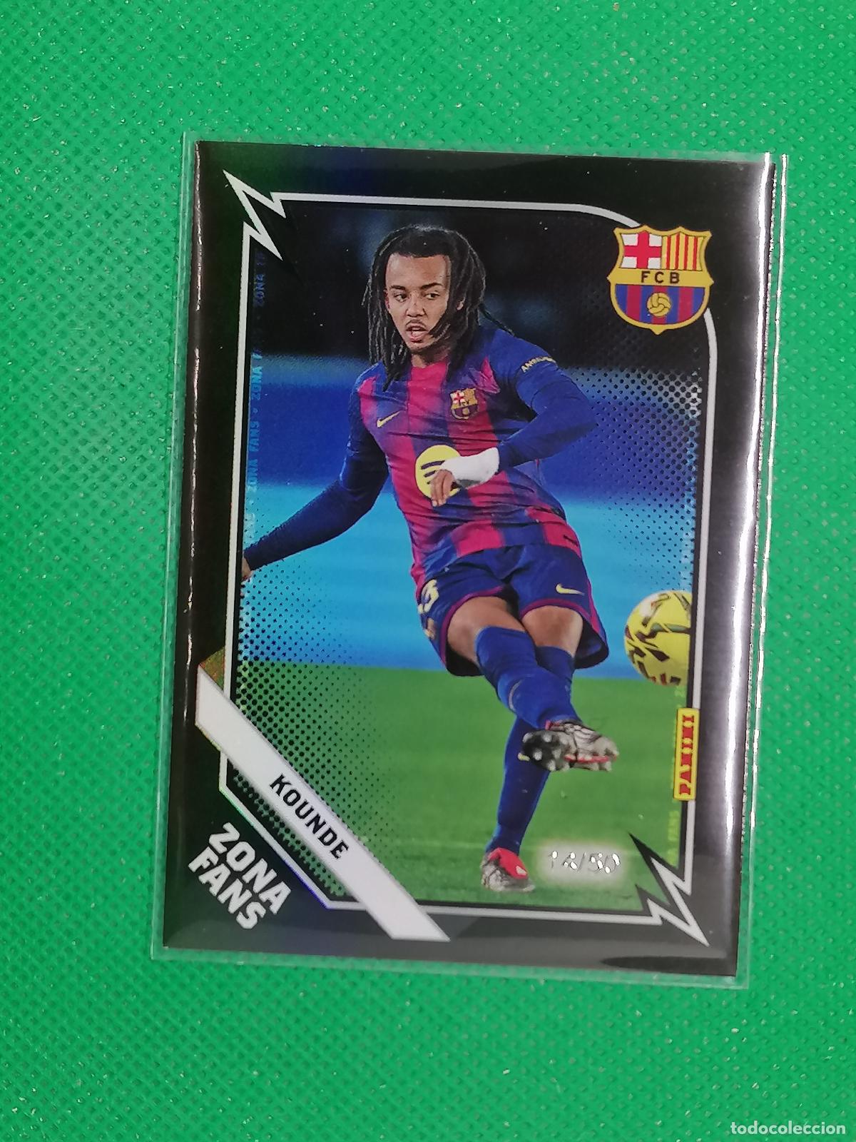 Cromos de F&uacute;tbol: KN 32 KN32 KOUNDE KROMIX ZONA FANS BLACK /50 ⚽ PANINI CLUB BARCELONA CARD 25 26 2025 2026 ⚽