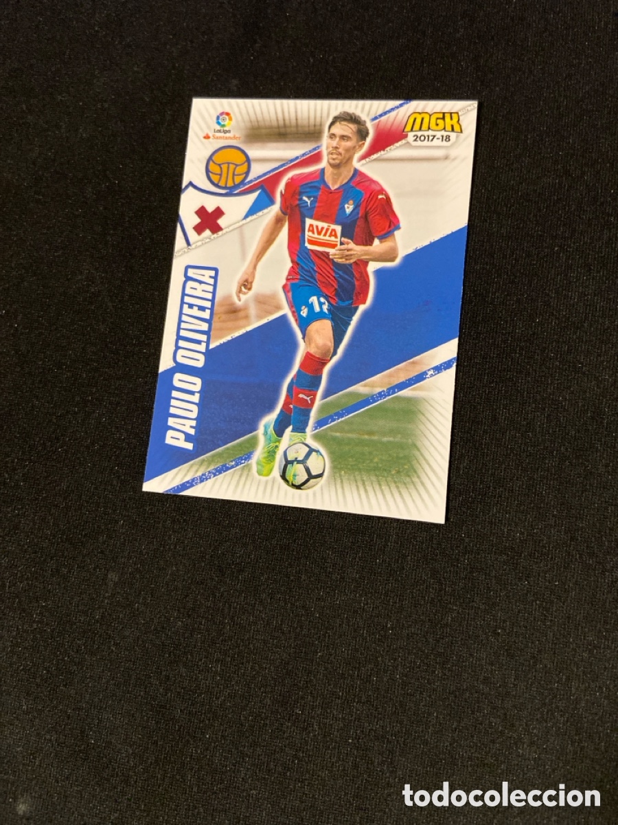 Cromos de F&uacute;tbol: PAULO OLIVEIRA 196 (EIBAR) MEGA