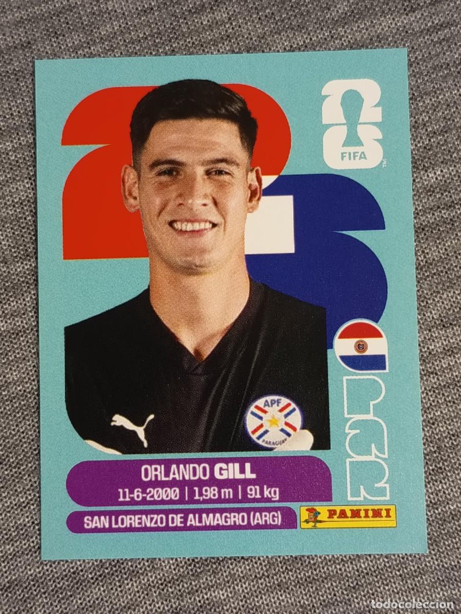 Cromos de F&uacute;tbol: GILL PAR 3 STICKER MUNDIAL 2026 PANINI FIFA WORLD CUP NUEVO