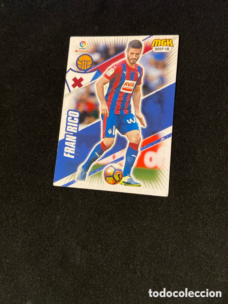 Cromos de F&uacute;tbol: FRAN RICO 201 (EIBAR) MEGA