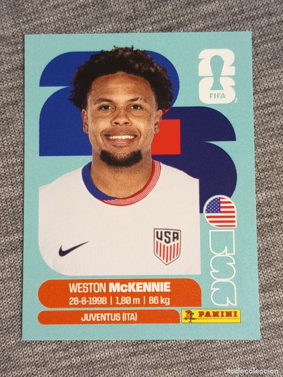 Cromos de F&uacute;tbol: McKENNIE USA 10 STICKER MUNDIAL 2026 PANINI FIFA WORLD CUP NUEVO