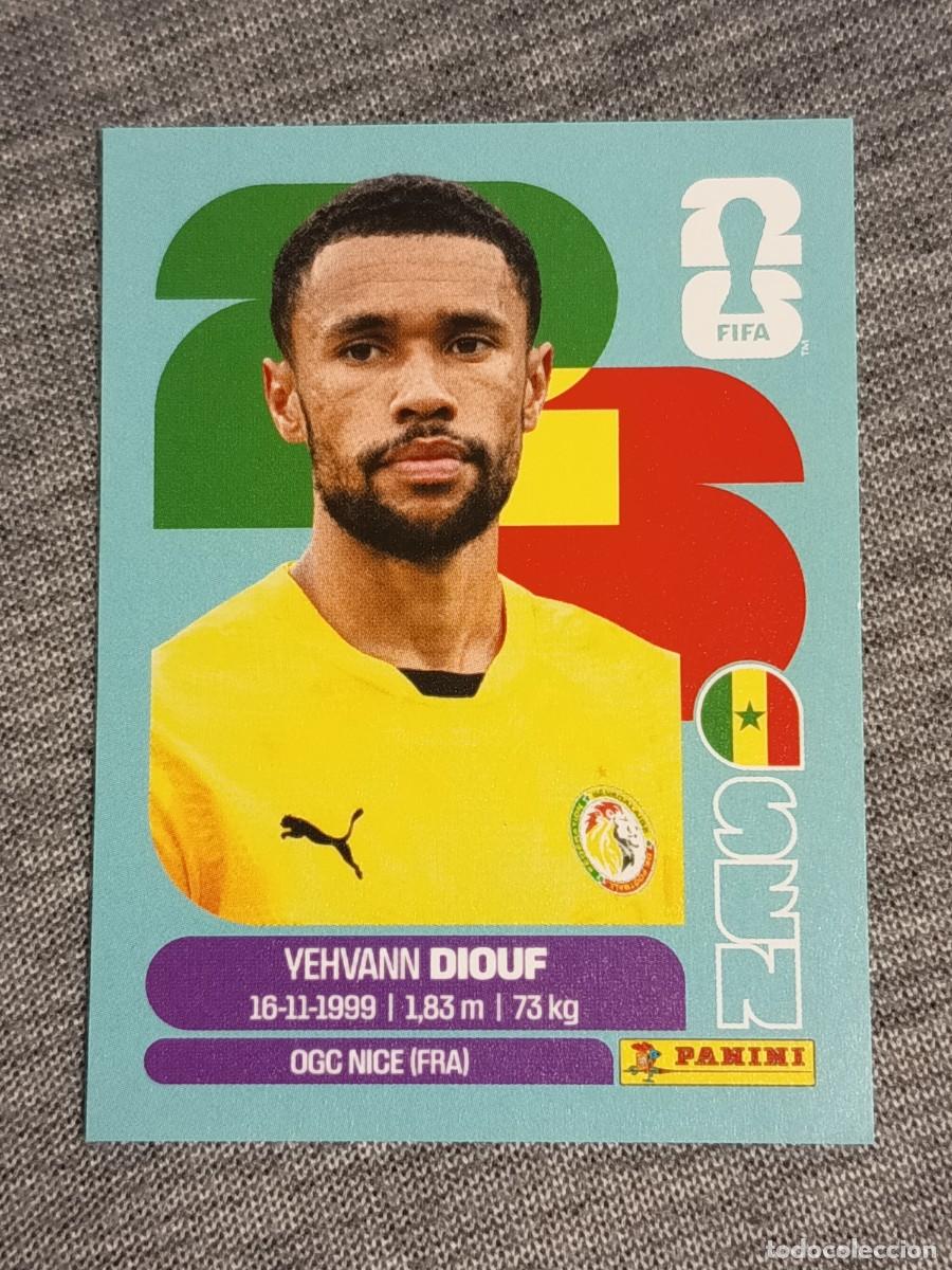 Cromos de F&uacute;tbol: DIOUF SEN 3 STICKER MUNDIAL 2026 PANINI FIFA WORLD CUP NUEVO