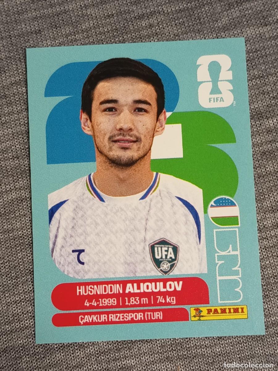 Cromos de F&uacute;tbol: ALIQULOV UZB 6 STICKER MUNDIAL 2026 PANINI FIFA WORLD CUP NUEVO