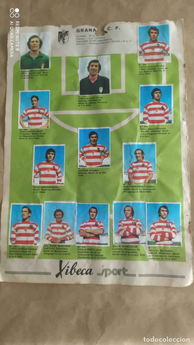 Fu&szlig;ball-Sticker: XIBECA SPORT GRANADA Y MALAGA COMPLETOS UNO POR CADA CARA