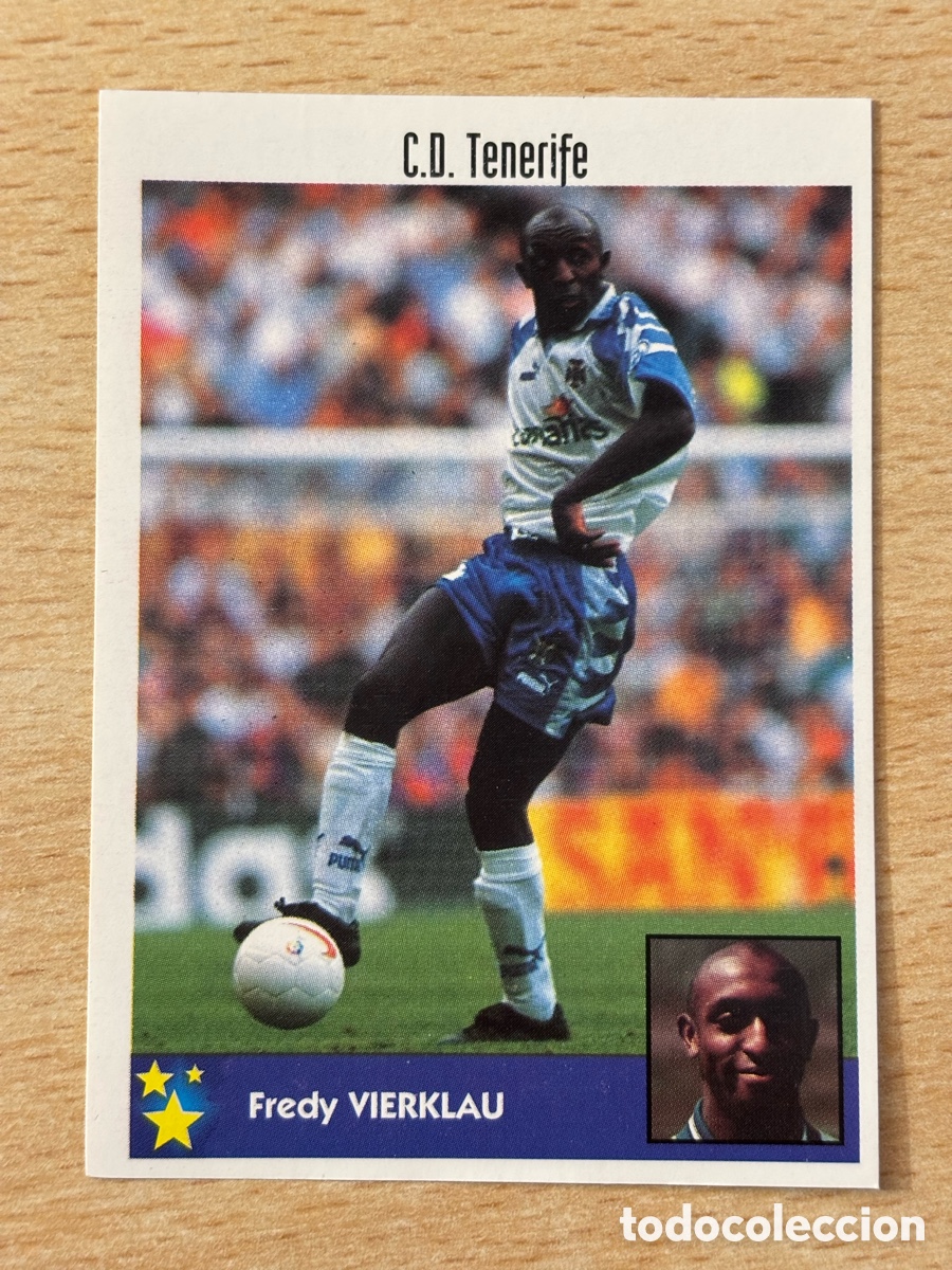 Cromos de F&uacute;tbol: # 98 Vierklau Holanda CD Tenerife Mejores Equipos de Europa 97-98 Panini